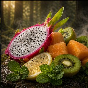 نرمال سرویس | سبک | ترکیبات: میوه دراگون، طالبی، کیوی، نعنا