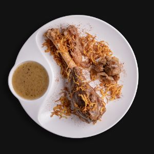 ۵۰۰گرم ماهیچه گوسفندی, سیرترشی, پیازکاراملی
