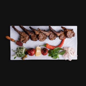 ۴۵۰ گرم گوشت دنده گوسفندی